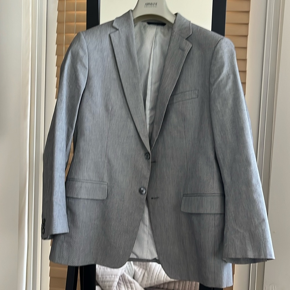Sport Jacket from Banana Republic light gray modern fit